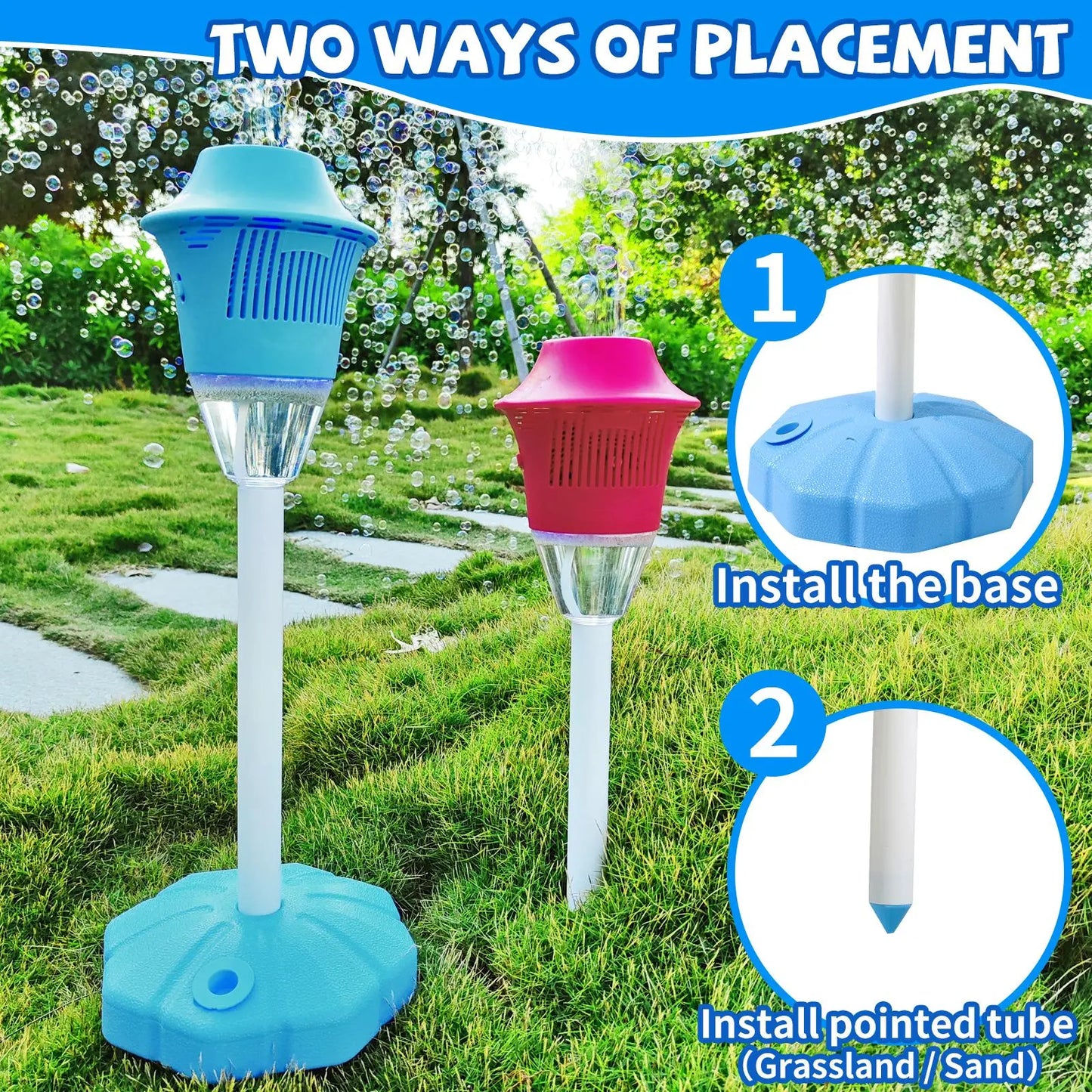 GlowFlow™ Bubble Fountain