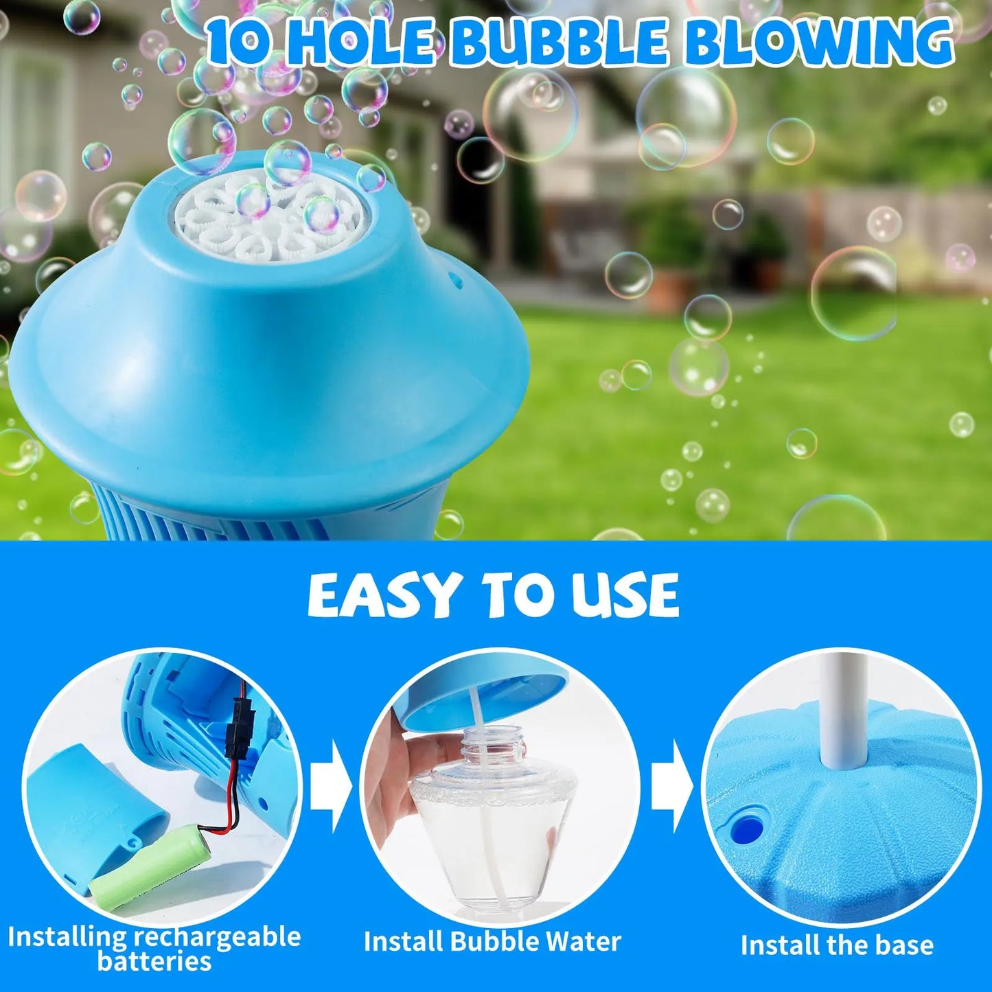GlowFlow™ Bubble Fountain